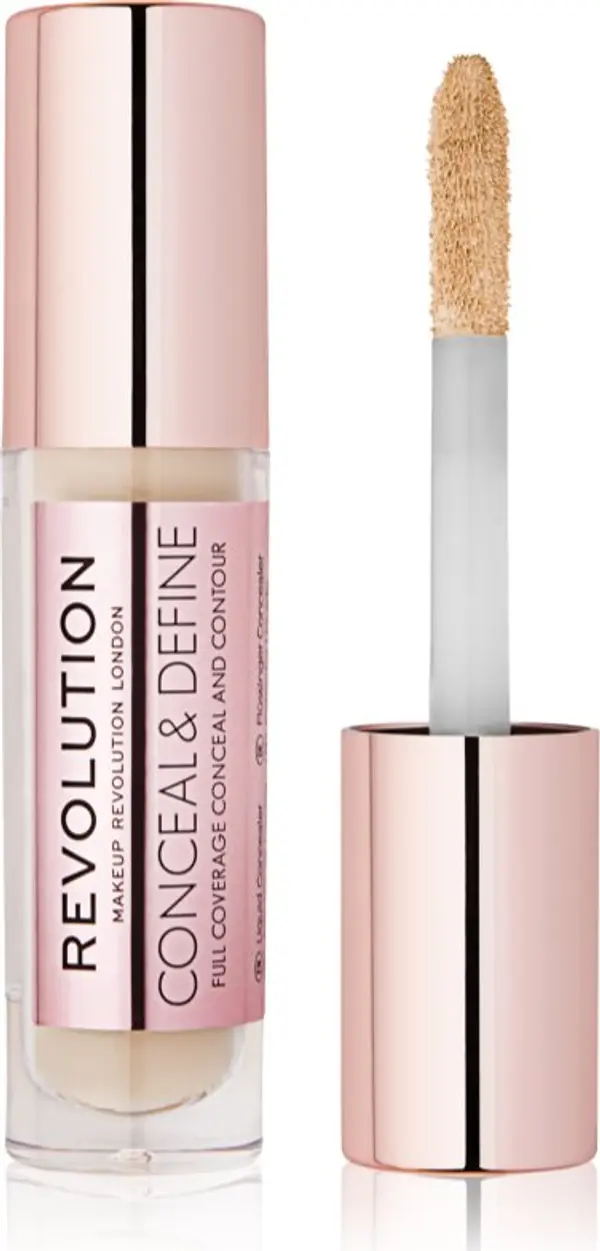 Revolution Revolution Conceal & Define течен коректор цвят C3 4 гр.