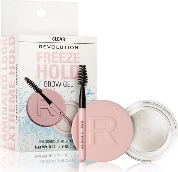 Revolution Revolution Freeze Hold гел за вежди с четка 5 гр.