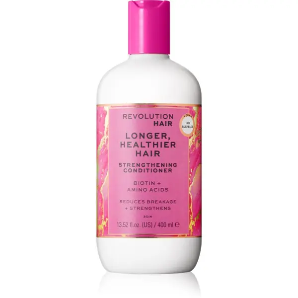 Revolution Haircare Revolution Haircare Longer, Healthier подсилващ и възстановяващ балсам за дълга коса 400 мл.
