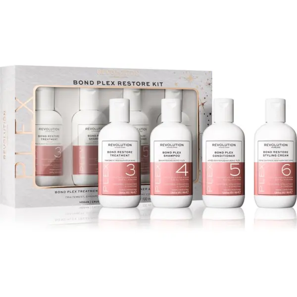 Revolution Haircare Revolution Haircare Plex Bond Restore Kit комплект за суха и увредена коса