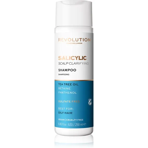 Revolution Haircare Revolution Haircare Skinification Salicylic почистващ шампоан за мазна коса и мазен скалп 250 мл.