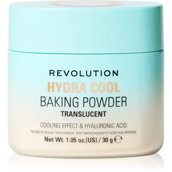 Revolution Revolution Hydra Cool Loose Baking Powder озаряваща насипна пудра с охлаждащ ефект 30 гр.