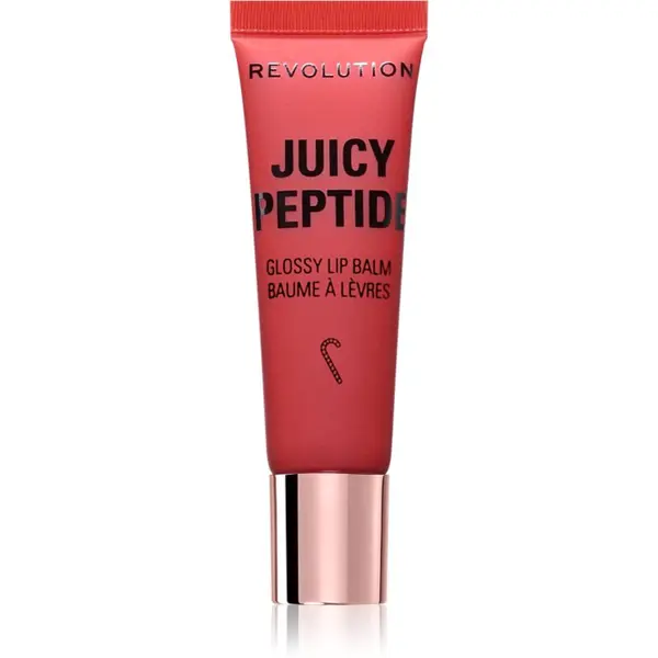 Revolution Revolution Juicy Peptide балсам за устни с пептиди цвят Candy Cane 8 мл.