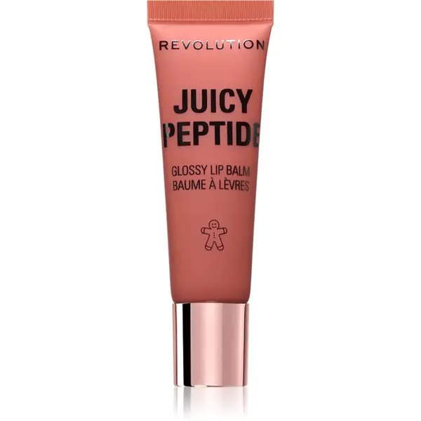 Revolution Revolution Juicy Peptide балсам за устни с пептиди цвят Gingerbread 8 мл.