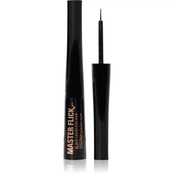 Revolution Revolution Master Flick Liquid Eyeliner прецизна течна очна линия цвят Black 5 мл.
