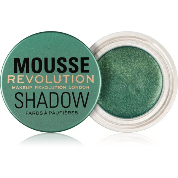 Revolution Revolution Mousse кремави сенки са очи цвят Emerald Green 4 гр.