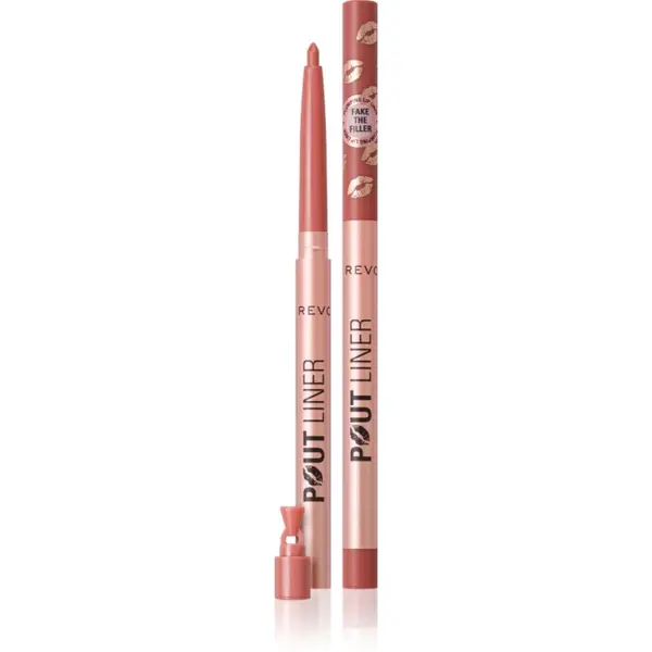Revolution Revolution Pout Liner молив за устни за увеличаване на обема цвят Chauffeur Nude 0.2 гр.