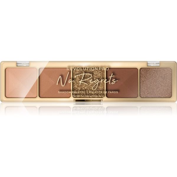 Revolution PRO Revolution PRO Glam палитра сенки за очи цвят No Regrets Soft Nude 5,5 гр.