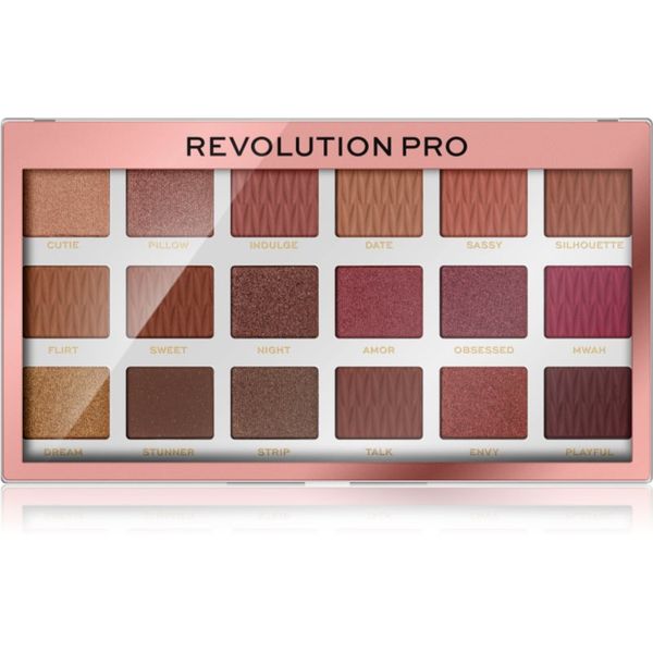 Revolution PRO Revolution PRO Iconic палитра сенки за очи цвят Stripped 18x0,8 гр.
