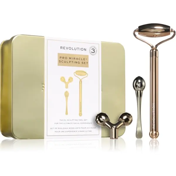 Revolution PRO Revolution PRO Sculpting Set комплект масажни аксесоари за лице 3 бр.