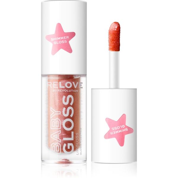 Revolution Relove Revolution Relove Baby Gloss Shimmer блясък за устни с блестящи частици цвят Ethereal 1.8 мл.