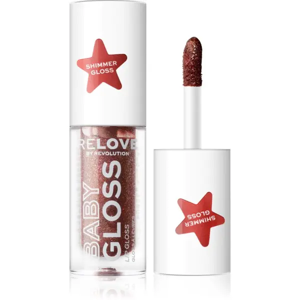 Revolution Relove Revolution Relove Baby Gloss Shimmer блясък за устни с блестящи частици цвят Shimmer Autumn 1.8 мл.