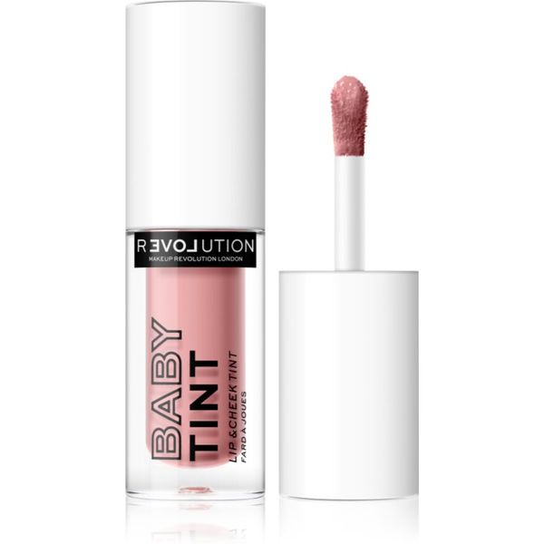 Revolution Relove Revolution Relove Baby Tint течен руж и блясък за устни цвят Baby 1.4 мл.