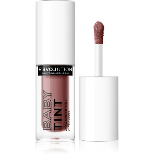 Revolution Relove Revolution Relove Baby Tint течен руж и блясък за устни цвят Blush 1.4 мл.