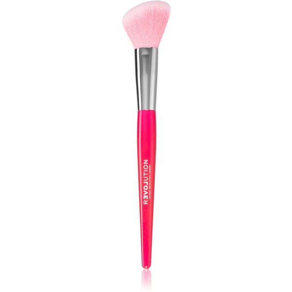Revolution Relove Revolution Relove Brush Queen скосена четка за пудра и бронзър 1 бр.