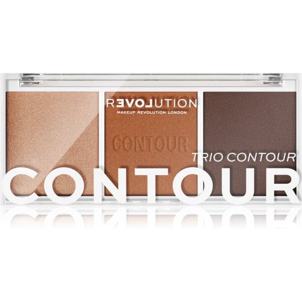 Revolution Relove Revolution Relove Colour Play контурираща палитра за лице цвят Bronze Sugar 6 гр.