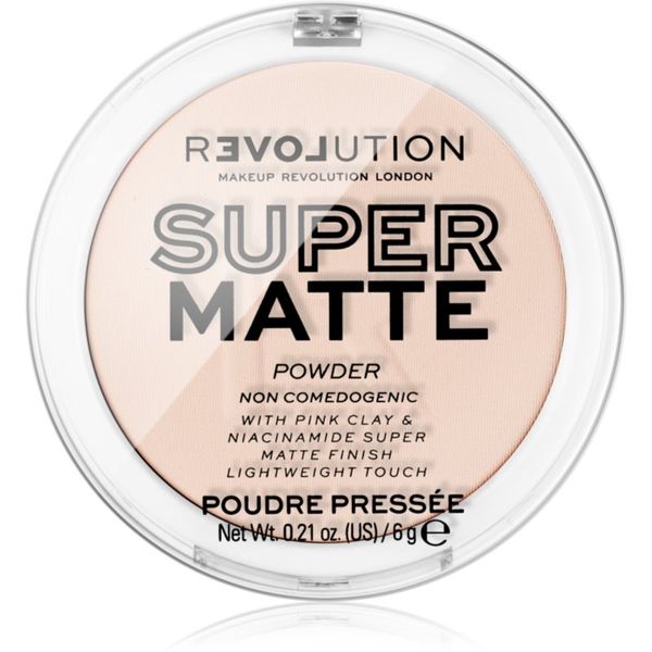 Revolution Relove Revolution Relove Super Matte Powder матираща пудра цвят Translucent 6 гр.