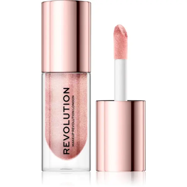 Revolution Revolution Shimmer Bomb блясък за устни с блестящи частици цвят Glimmer 4.6 мл.