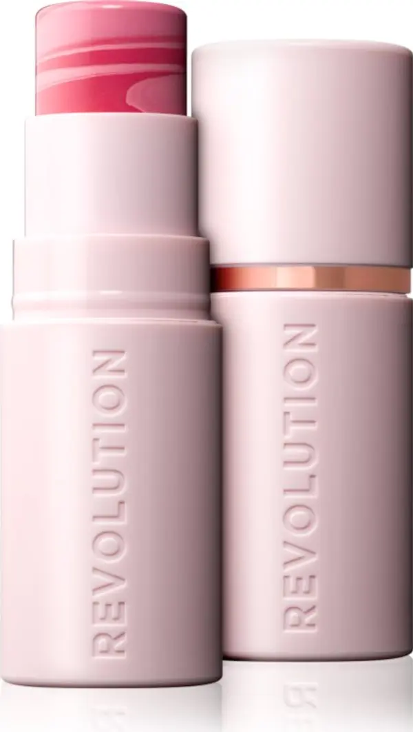 Revolution Revolution Skin Silk Blush Stick кремообразен руж в стик цвят Light Pink Marble 4.5 гр.