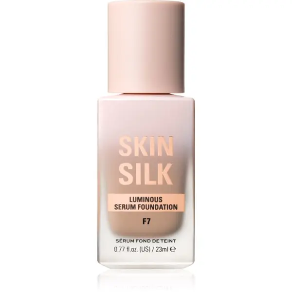 Revolution Revolution Skin Silk Serum Foundation лек фон дьо тен с озаряващ ефект цвят F7 23 мл.
