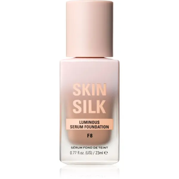 Revolution Revolution Skin Silk Serum Foundation лек фон дьо тен с озаряващ ефект цвят F8 23 мл.