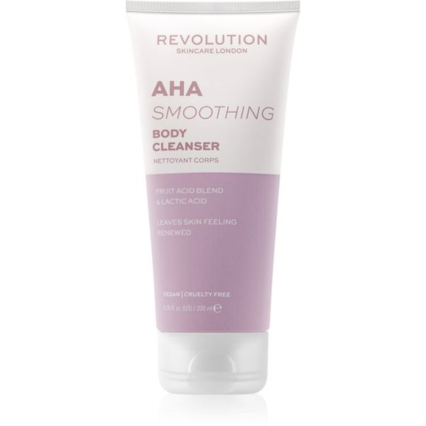 Revolution Skincare Revolution Skincare Body AHA (Smoothing) почистващ душ гел s AHA 200 мл.
