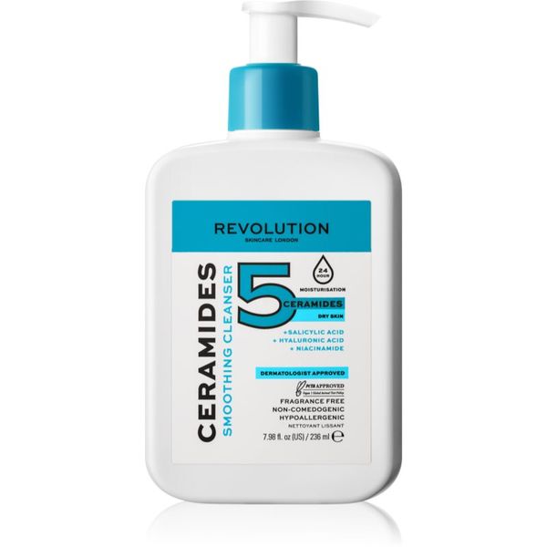 Revolution Skincare Revolution Skincare Ceramides лек почистващ гел за хидратиране на кожата и минимизиране на порите 236 мл.