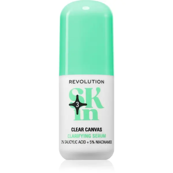 Revolution Skincare Revolution Skincare Clearly Clarify 5% Niacinamide & 2% Salicylic Clarifying Serum изглаждащ ексфолиращ серум с ниацинамид 30 мл.