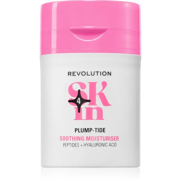 Revolution Skincare Revolution Skincare Go Gentle Peptide & Hyaluronic Acid Moisturiser крем за лице с успокояващ ефект 50 мл.