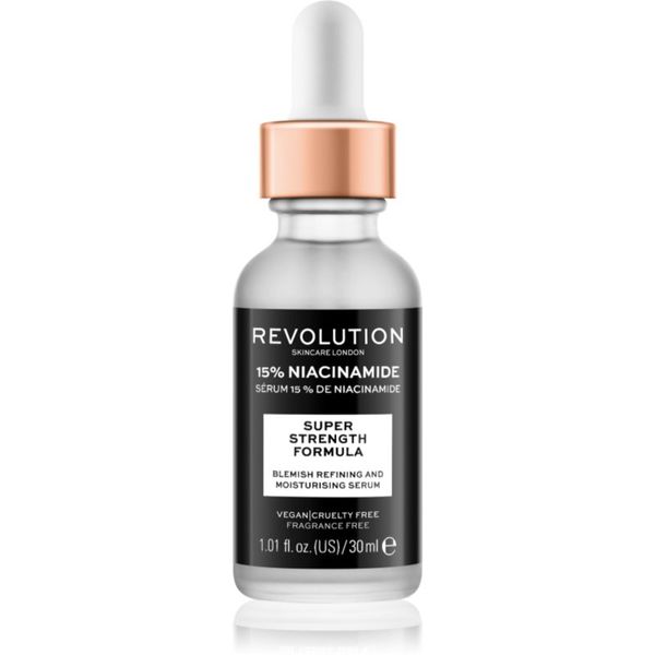 Revolution Skincare Revolution Skincare Niacinamide 15% хидратиращ серум за проблемна кожа, акне 30 мл.