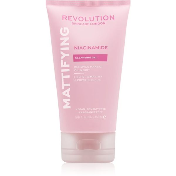 Revolution Skincare Revolution Skincare Niacinamide Mattify матиращ почистващ гел 150 мл.