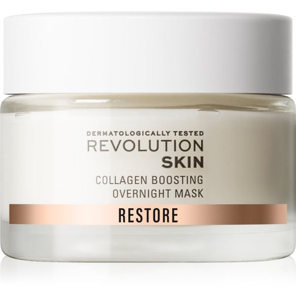 Revolution Skincare Revolution Skincare Restore Collagen Boosting възстановяващ нощен крем-маска  за подпомагане на образуването на колаген 50 мл.