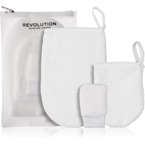 Revolution Skincare Revolution Skincare Reusable ръкавици за почистване на грим 3 бр.