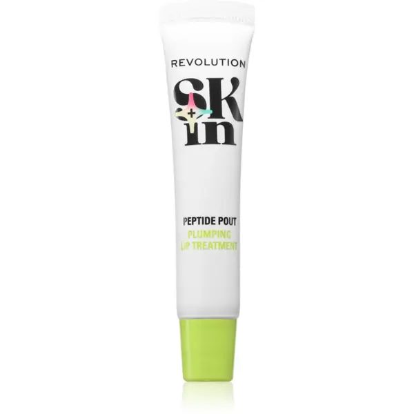 Revolution Skincare Revolution Skincare Skindividual Go Gentle Peptide Pout Plumping Lip Treatment хидратиращ балсам за устни с увеличаващ ефект 15 мл.