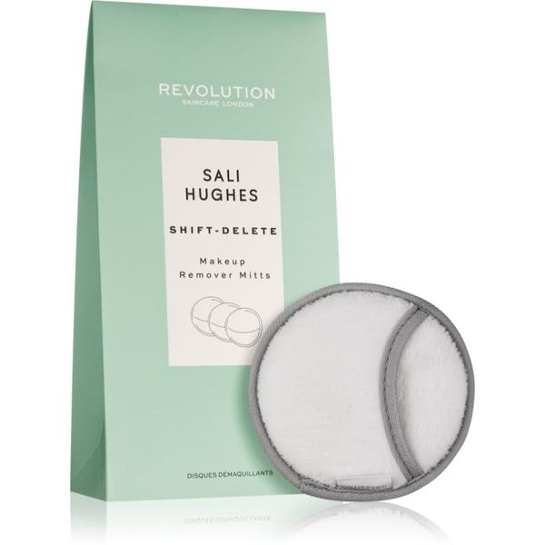 Revolution Skincare Revolution Skincare X Sali Hughes Shift-Delete тампони за почистване на грим 3 бр.