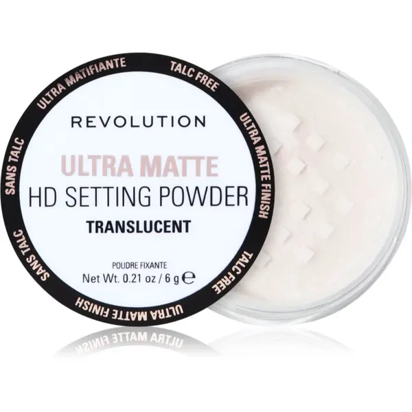 Revolution Revolution Ultra Velvet Loose Setting Powder матираща транспарантна пудра 6 гр.
