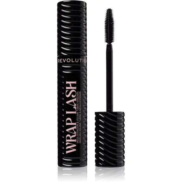 Revolution Revolution Wrap Lash спирала за обем цвят Ultra Black 8.5 мл.