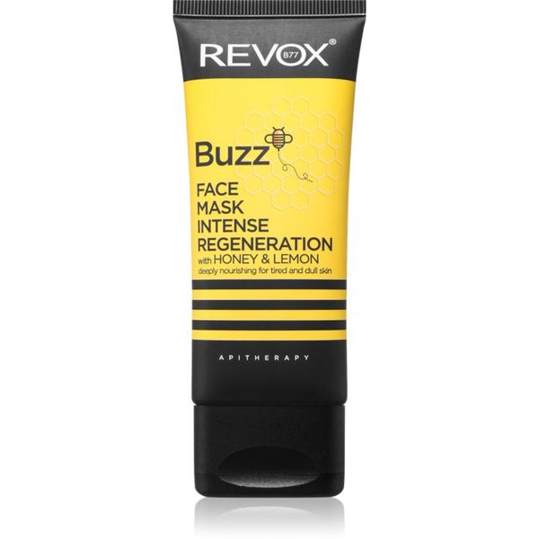 Revox B77 Revox B77 Buzz Face Mask Intense Regeneration регенерираща маска за лице с подхранващ ефект Lemon & Honey 65 мл.