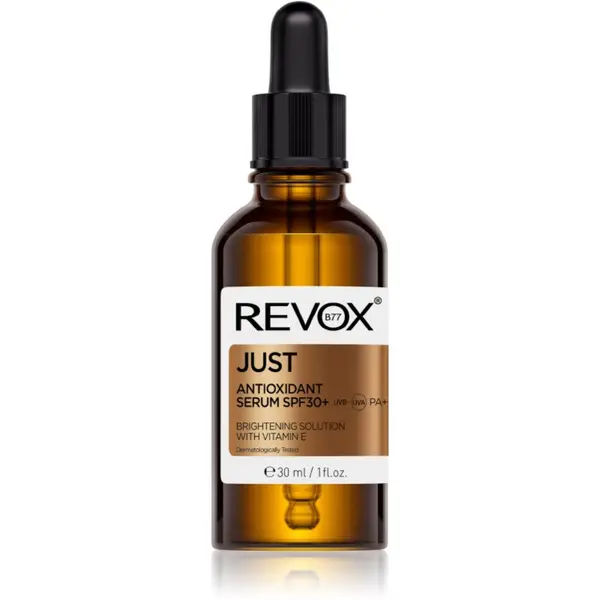 Revox B77 Revox B77 JUST Antioxidant Serum SPF 30+ озаряващ серум за лице SPF 30 30 мл.