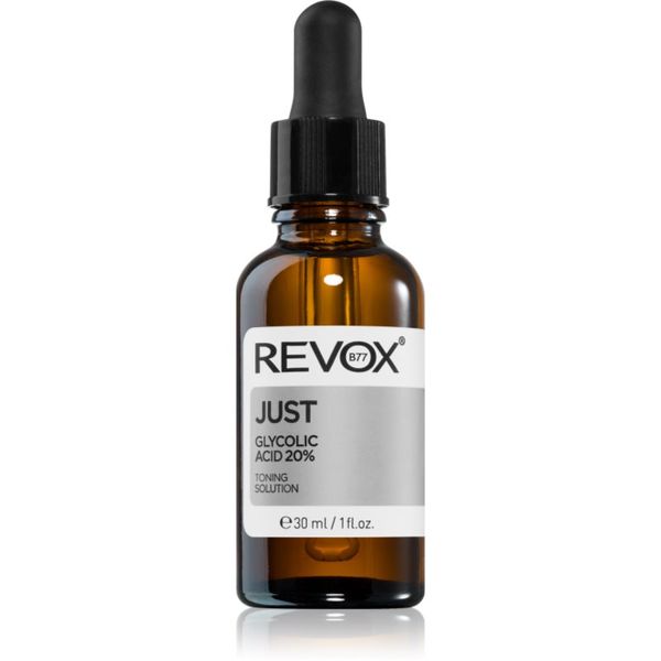 Revox B77 Revox B77 Just Glycolic Acid 20% изглаждащ ексфолиращ серум за лице 30 мл.