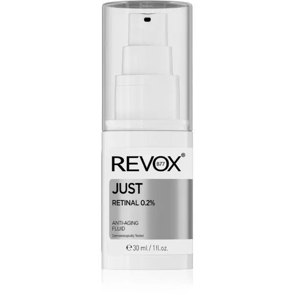 Revox B77 Revox B77 JUST Retinal 0.2% Fluid мултикоригиращ флуид против стареене на кожата 30 мл.