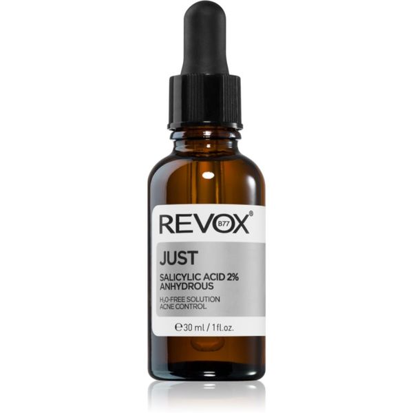 Revox B77 Revox B77 Just Salicylic Acid 2% Anhydrous ексфолиращ и пилинг серум за лице 30 мл.