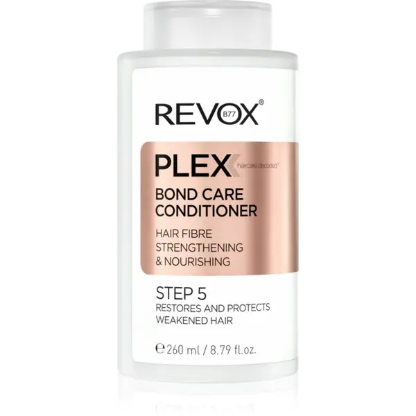 Revox B77 Revox B77 PLEX Bond Care Conditioner. Step 5 подхранващ балсам за укрепване на косата 260 мл.