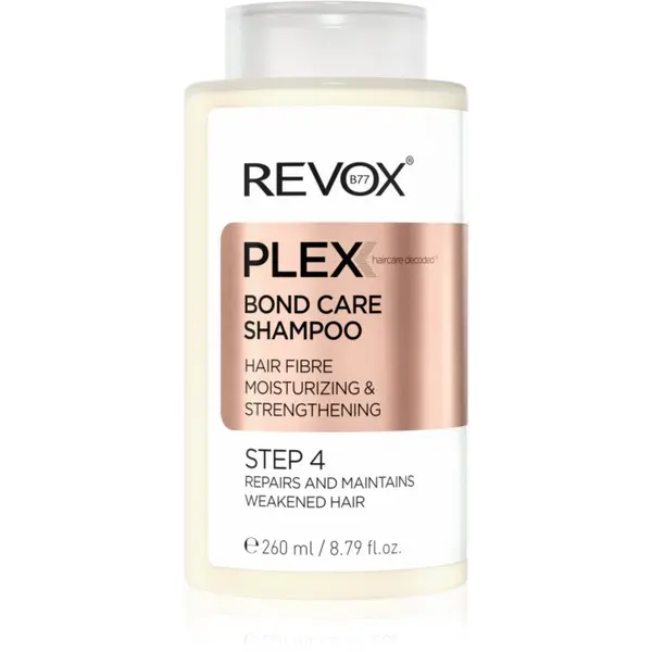 Revox B77 Revox B77 PLEX Bond Care Shampoo. Step 4 подсилващ шампоан с хидратиращ ефект 260 мл.