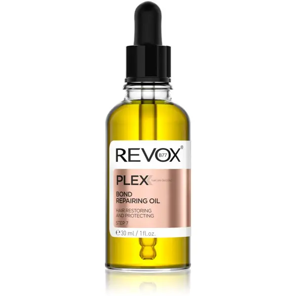 Revox B77 Revox B77 PLEX Bond Repairing Oil. Step 7 подхранващо масло за блясък и мекота на косата 30 мл.