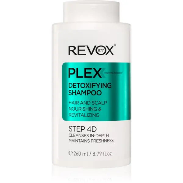 Revox B77 Revox B77 PLEX Detoxifying Shampoo. Step 4D почистващ детоксикиращ шампоан 260 мл.
