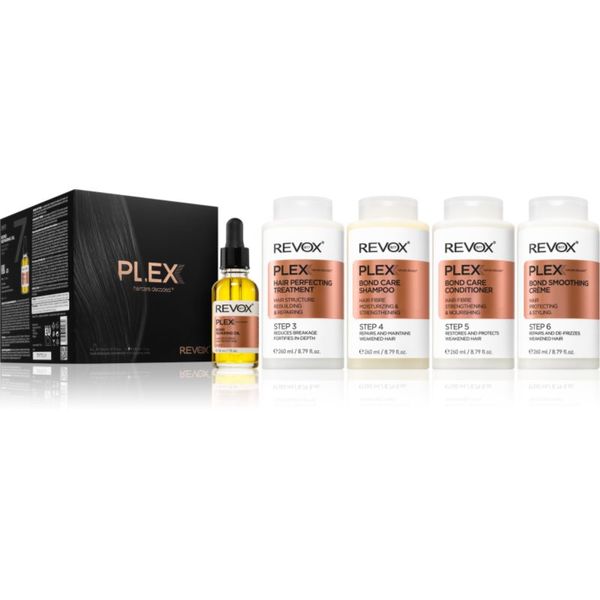 Revox B77 Revox B77 Plex Hair Rebuilding System Set for Salon & Home комплект за увредена и боядисана коса 1 бр.