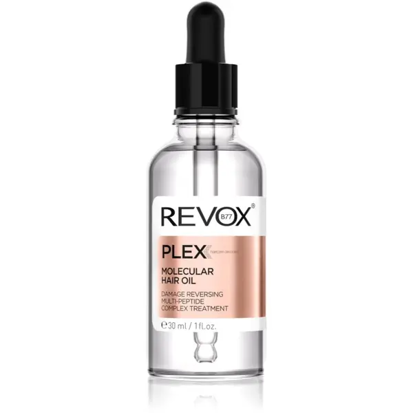 Revox B77 Revox B77 PLEX Molecular Hair Oil олио за укрепване на увредената коса 30 мл.