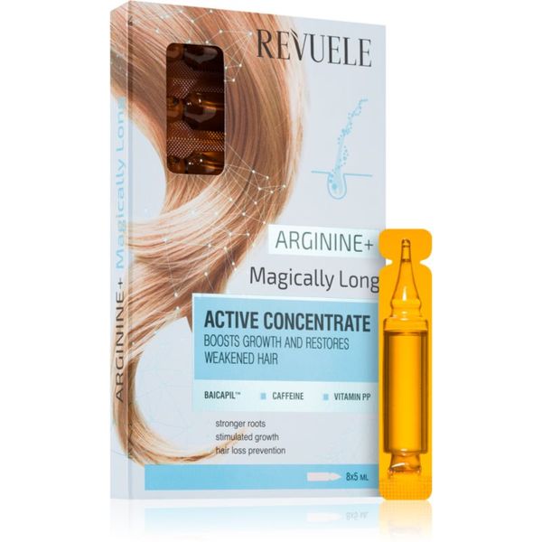 Revuele Revuele Active Concentrate Arginine+ ампули за растеж на косата и укрепване от корените 8x5 мл.