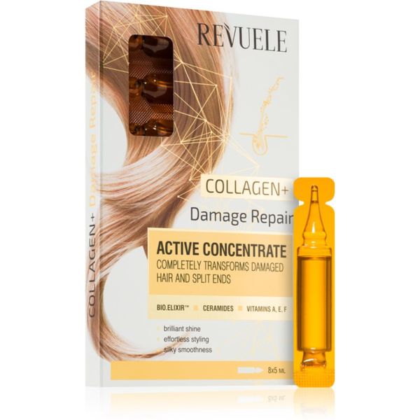 Revuele Revuele Active Concentrate Collagen+ ампули за силно изтощена коса 8x5 мл.